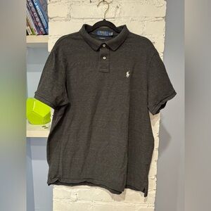 Polo by Ralph Lauren Polo Shirt Men's XL Classic Fit Cotton Grey‎ #26